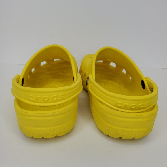 Crocs Unisex - Adult Men's and Women's Classic Clog Lemon Yellow Sz:8M - 10W.Goo - Picture 9 of 12